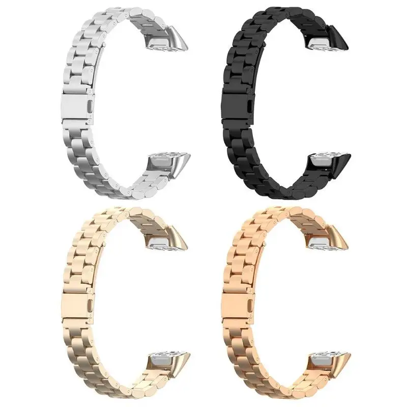 

Stainless Steel Luxury Wrist Sports Watch Strap Bracelet Links Replacement Replace Bands for Samsung Galaxy Fit SM-R370