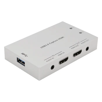

USB3.0 HDMI Capture Card Live Stream Broadcast 4K HDMI Audio Video Dongle