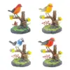 Simulated Sound Control Birds Parakeet Lovely 2 Units Parrot Electric Artificial Bird Toys Singing Bird Home Garden Decorations 1