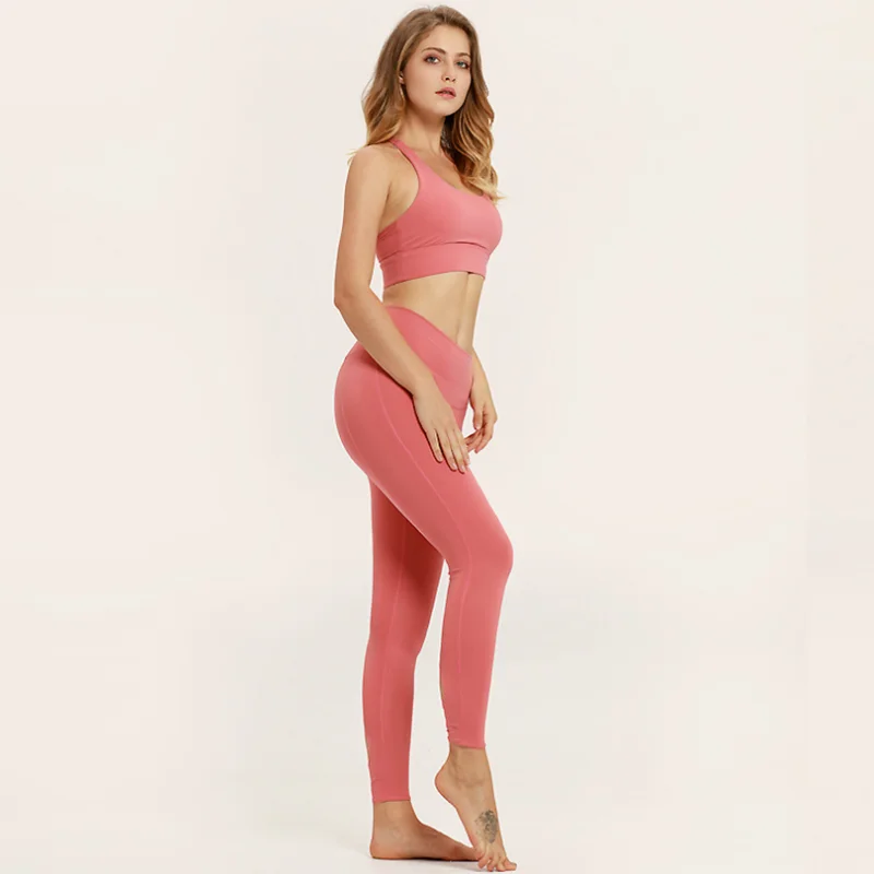

2020 New Arrival Fitness Apparel Women Crop Top Bodybuilding Tank Top Swear Suit