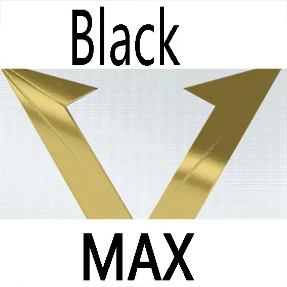 Black MAX XIOM красный VEGA Тур Прыщи В Настольный теннис резиновая губка для пинг понга Tenis De Mes 79-060 - Цвет: Black MAX