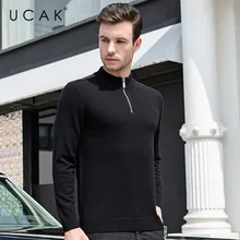 ^^Best Offers UCAK Brand Casual Men's Sweaters 2019 Streetwear Fashion Trend Thick Warm Pull Homme Pure Merino Wool Winter Cashmere Men U3087 ^^Best Offers UCAK Brand Casual Men's Sweaters 2019 Streetwear Fashion Trend Thick Warm Pull Homme Pure Merino Wool Winter Cashmere Men U3087