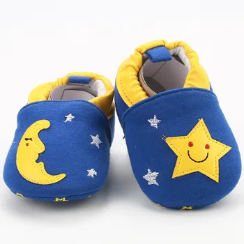 [simfamily]Baby Shoes Girls Boy Newborn Infant First Walkers Toddler Shoes Baby Footwear For Babies Cotton Soft Anti-Slip Sole 22