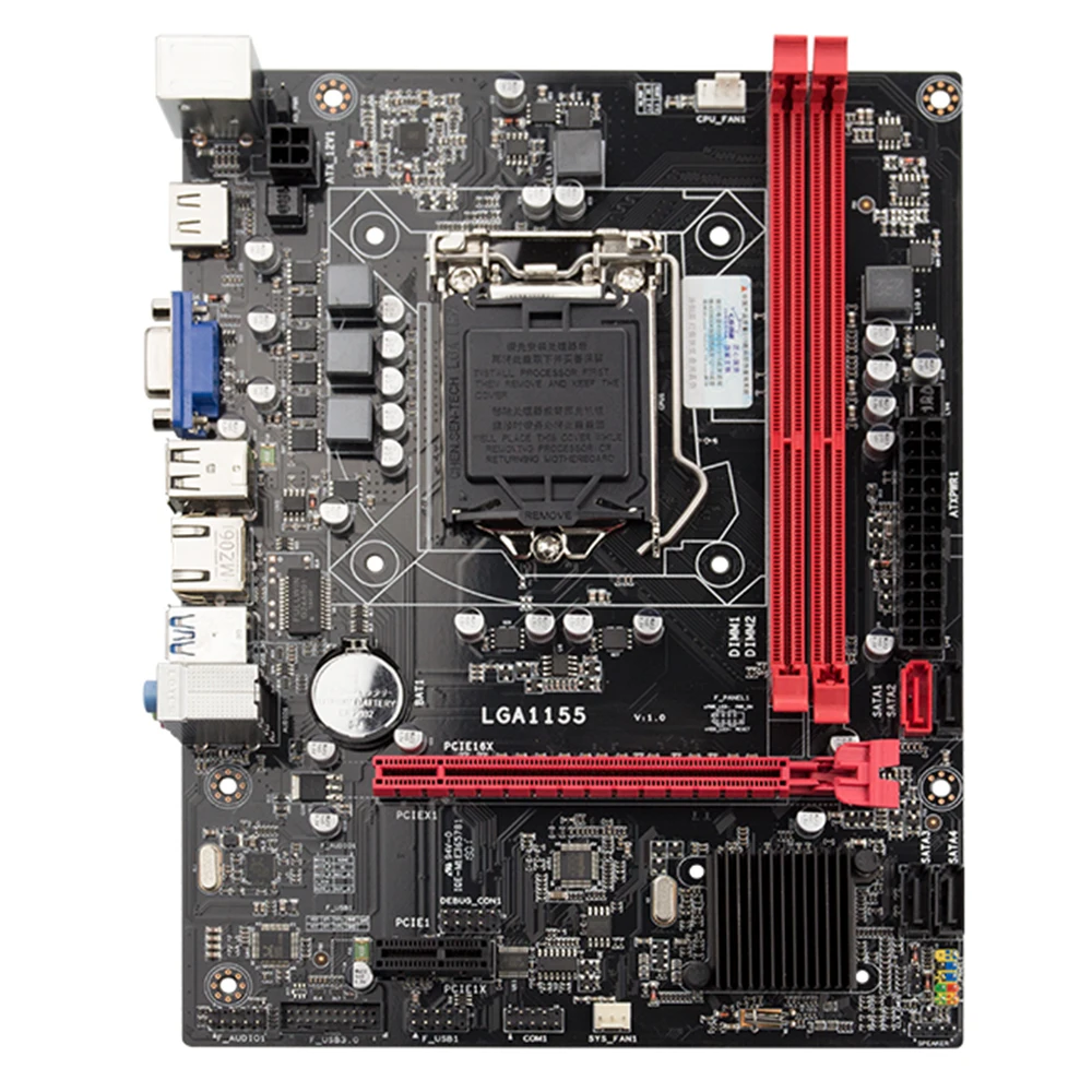 Десктопная материнская плата B75 USB2.0 USB3.0 Intel LGA1155 для ПК i3 i5 i7 CPU поддержка памяти