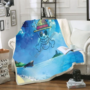 

Anime One Piece Blanket Design Flannel Fleece Blanket Printed Sofa Warm Bed Throw Blanket Adult Blanket style-3