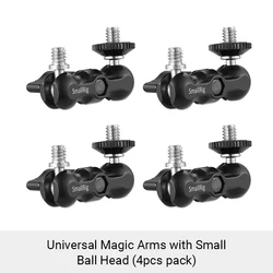 SmallRig Universal Magic Arms with Ballhead (2-Pack) (4pcs)