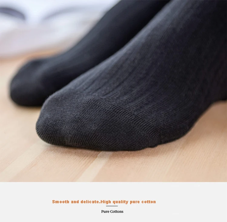 Высококачественные мужские носки из чесаного хлопка, большие size43-46Thicken, осенне-зимние теплые Компрессионные носки для мужчин, подарок