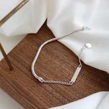 Модные Серебристые браслеты в виде змеиной цепи для женщин латунный браслет Бижутерия Аксессуары Подарочный