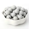 10pcs Baby Teether Silicone Beads 12mm DIY Pacifier Chain Bracelet BPA Free Silicone Bead Baby Teething Necklace Accessories Toy 5