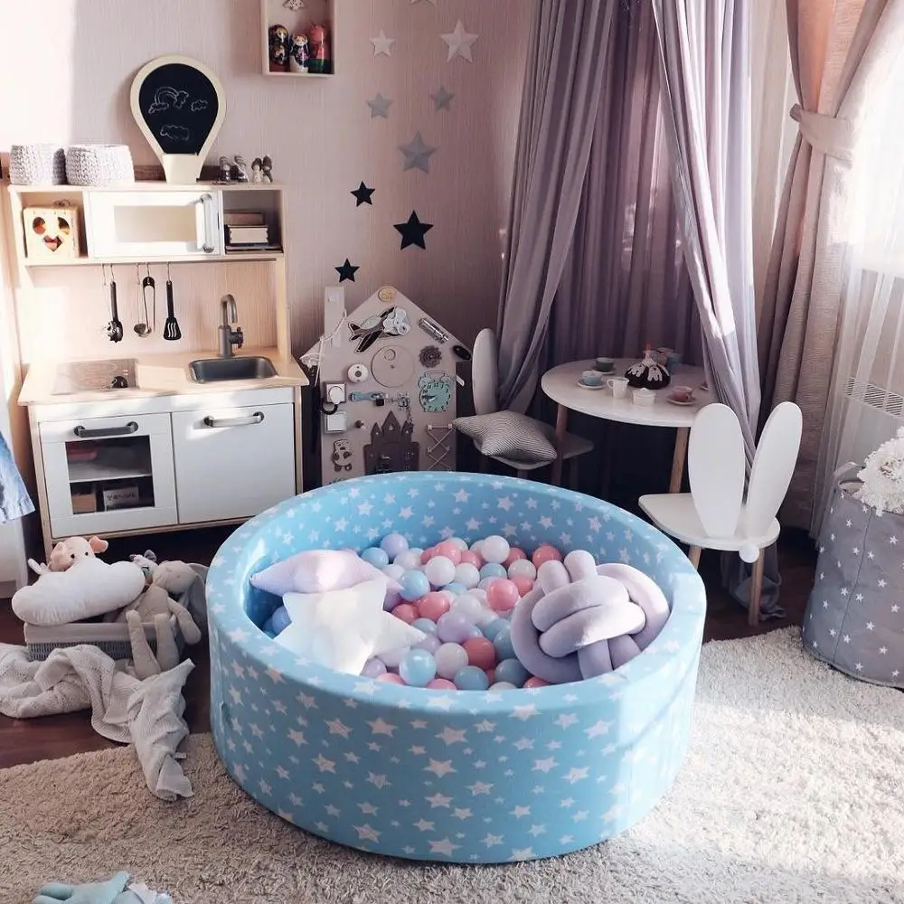 Новый детский Океанский бассейн для шаров ограждение Круглый Бассейн игр