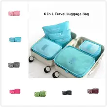 MeterMall 6 шт./компл. износостойкая дорожная сумка для хранения Чемодан организовать мешок для стирки нижнего сортировки сумка