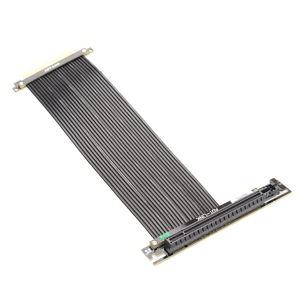 cabo de extensão pcie x8 banhado a ouro para mineração gpu btc