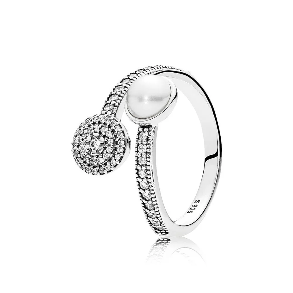 Authentic 925 Sterling Silver Original Luminous Glow Europe Ring For Women Bead Charm Gift DIY Jewelry