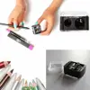 2 Holes Black Precision Cosmetic Pencil Sharpener For Eyebrow Lip Liner Eyeliner Pencil School Office Supply Gift Simple 5