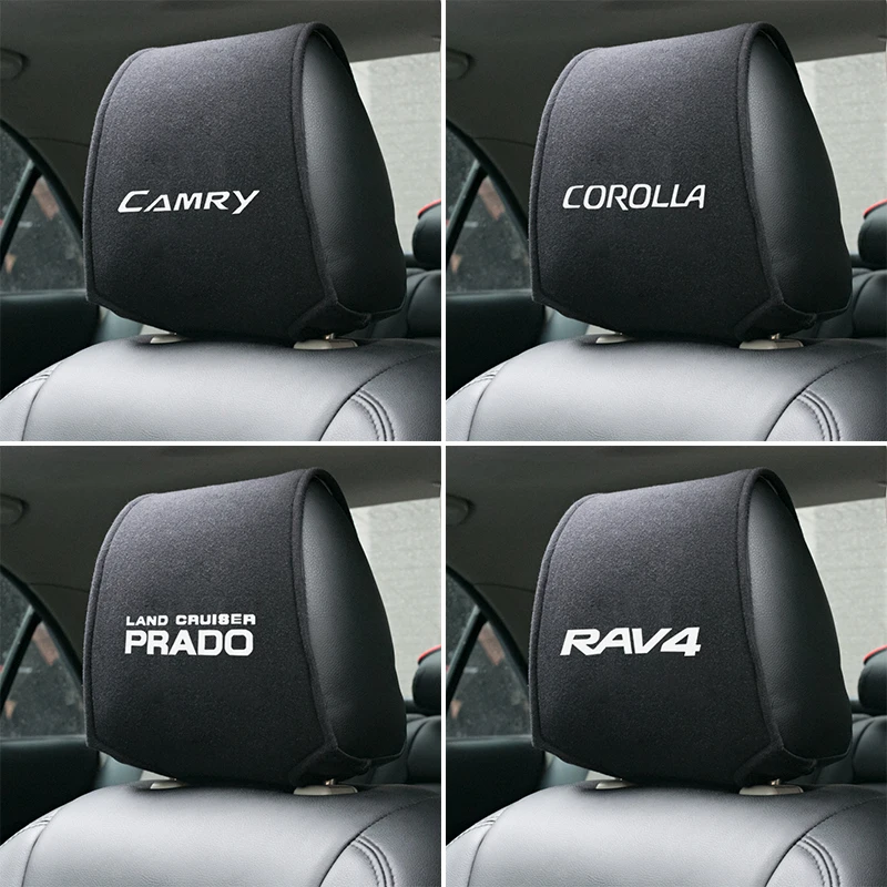 1 шт. Горячая крышка на подголовник автомобиля для Toyota corolla chr camry prado land cruiser rav4 yaris