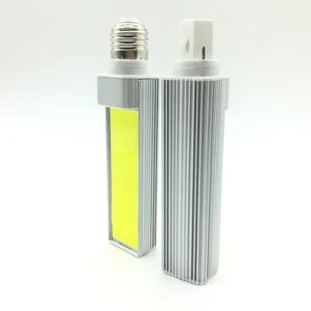 

LED E27 GU10 E14 G24 G23 COB Corn Horizontal Plug Lamp LED Bulb 10W 12W 15W COB Light Lamp Warm White AC85V-265V Side light