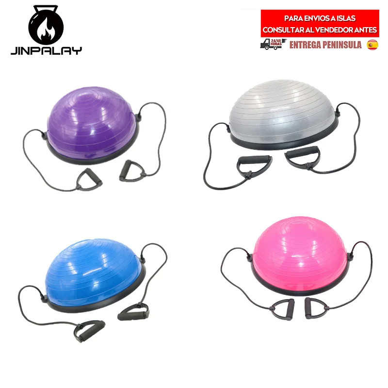 Pelota Yoga,Entrenamiento Equilibrio,Pilate Up,Balance Air Step,46 Cm,58 Cm,64 Cm,Bosu Con Gonfiador