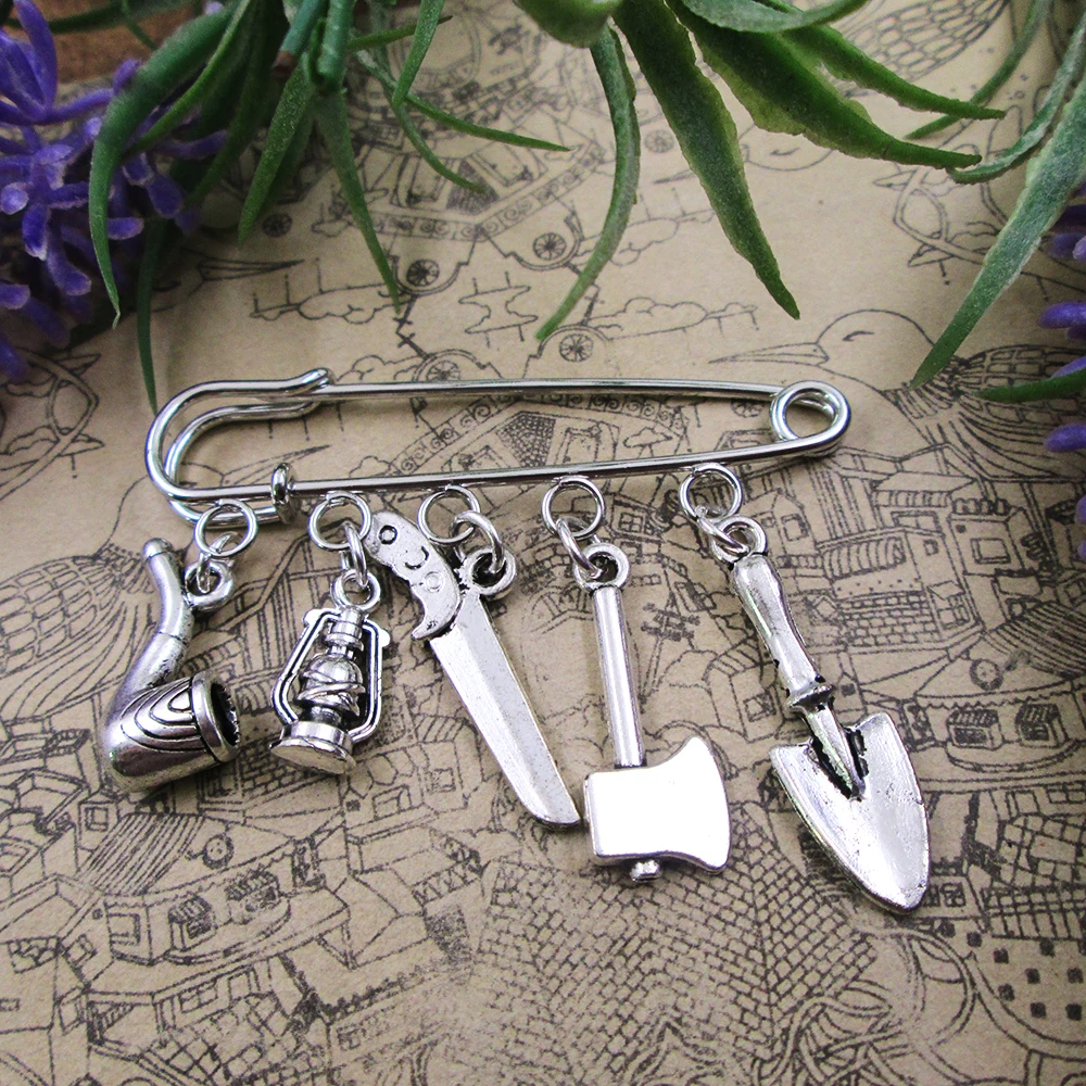 Mining Miner Marito Papà Kilt Spilla Pin Goditi La Vita Spilla Con Ciondolo Festa Della Mamma Regalo Amico Regalo Di Compleanno