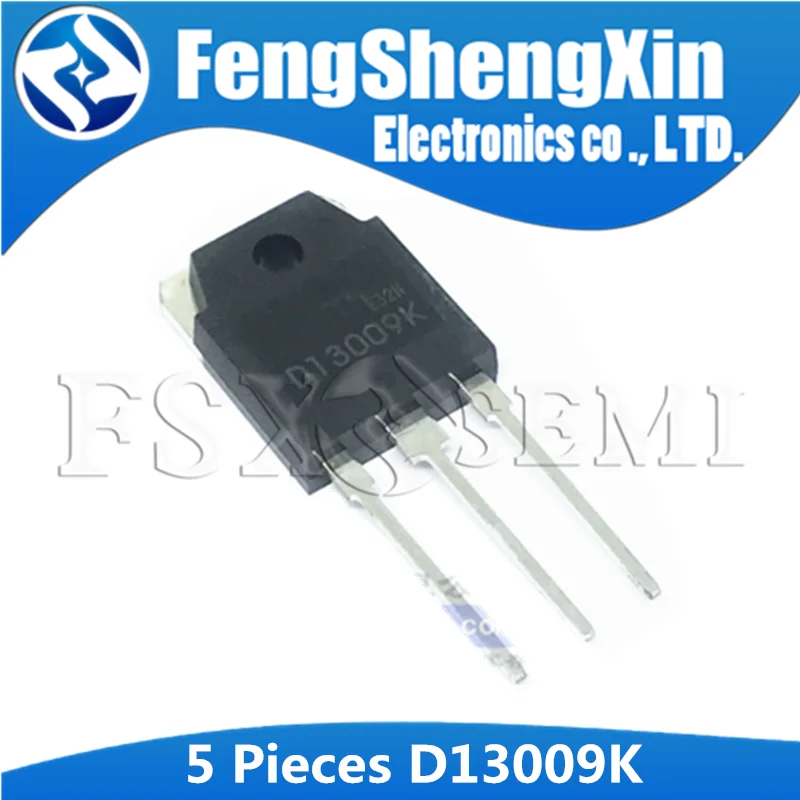 5pcs D13009k To-3p D13009 To3p 13009k Power Transistor - Integrated ...