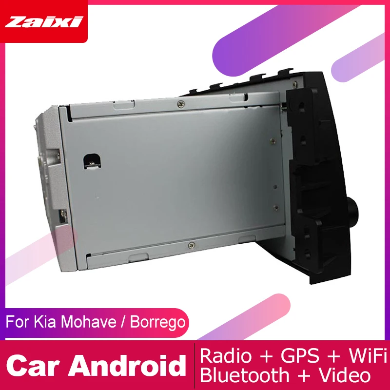 ZaiXi android автомобильный dvd GPS; Мультимедийный проигрыватель для Kia Mohave Borrego 2008~ автомобильный dvd Навигация Радио Аудио видео плеер