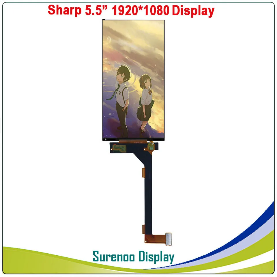 5," 1080*1920 Sharp LS055T3SX05 ips ЖК-монитор, дисплей, панель с Mini HDMI на MIPI