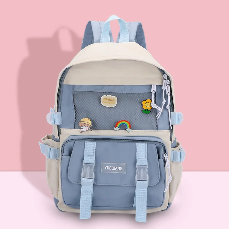 

6-8-12 Years Old Children's Backpack Primary School Kids Backpack for Girls Students School Bag Child Cartoon Korean Style Girl