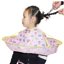 12 цветов для взрослых детей стрижка обертка для детей Сделай Сам накидка для стрижки волос накидка-зонтик Парикмахерская домашняя Парикмах...(China)