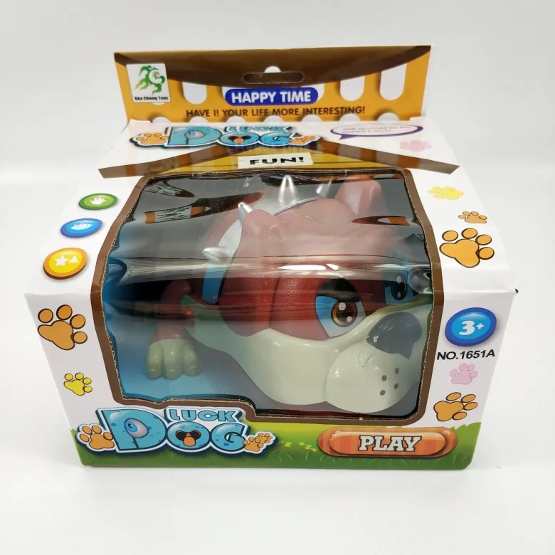 Модель коричневая модельная игрушка в виде собаки Trick Vent виниловое животное коричневая gou Кукла Детская развивающая игрушка