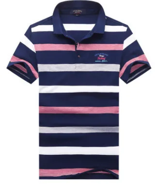 Мужские летние брендовые короткие поло Eden Shark от известного бренда Camisa Masculina мужские повседневные спортивные дышащие полосатые рубашки поло - Цвет: 18286 Red