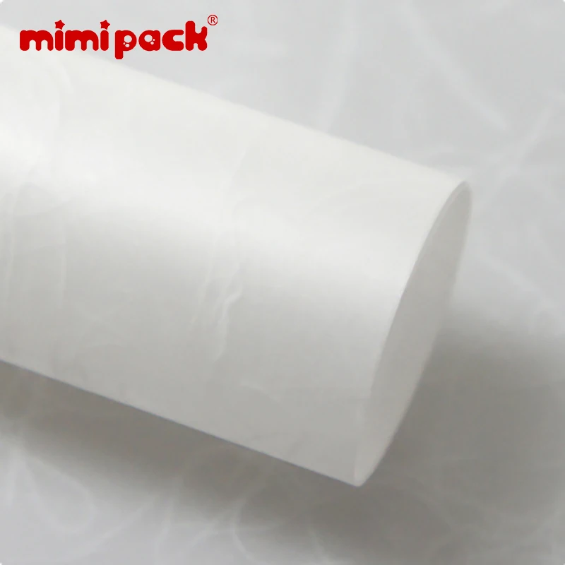 Mimipack стильные полупрозрачные печатные буквы тиснение фольгой OPP цветочные подарочные упаковочные бумаги на День святого Валентина, Упаковка из 20