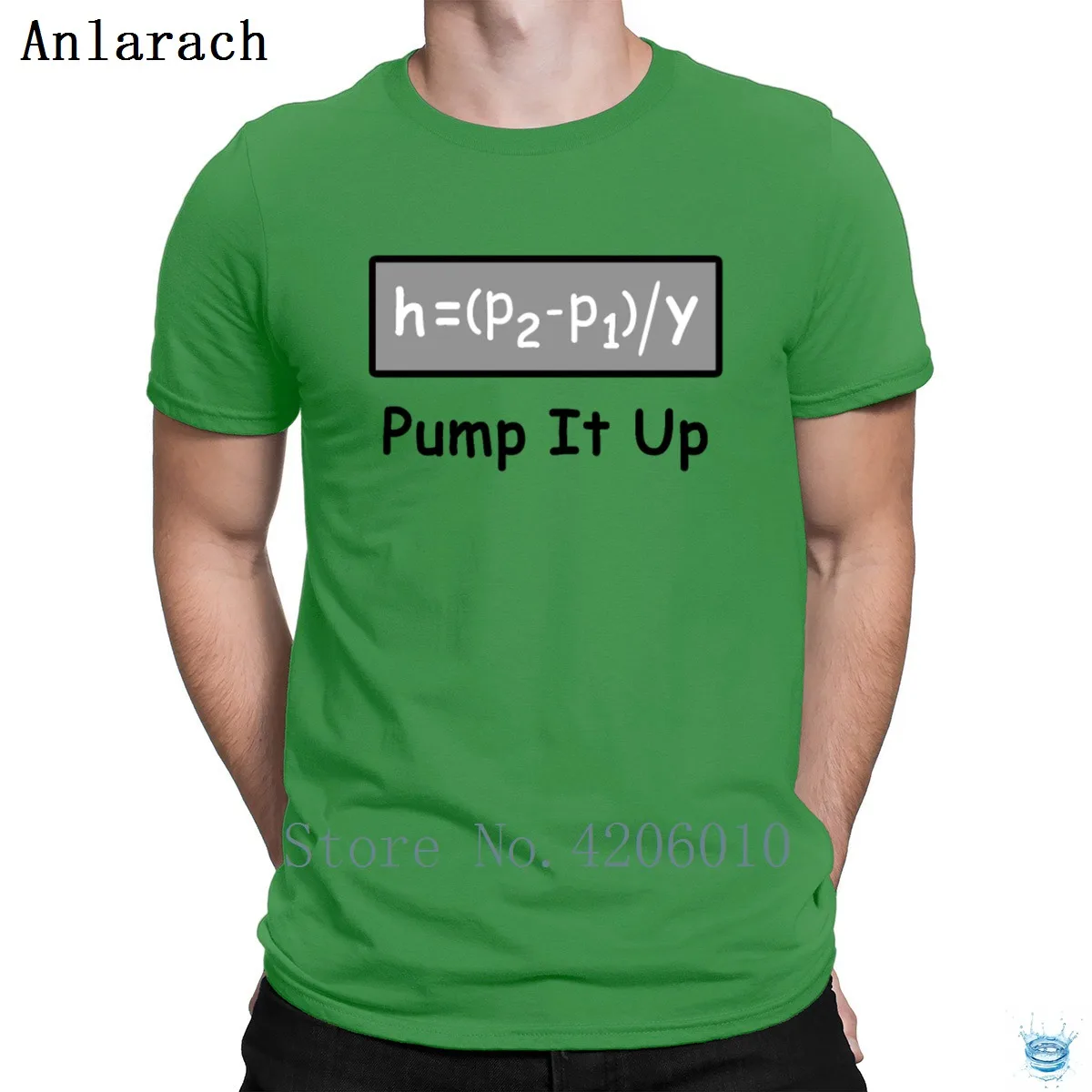 Pump It Up футболки Письмо Солнечный свет причудливый настроить футболка для мужчин комический наивысшего качества Футболка Топ S-3xl - Цвет: Green
