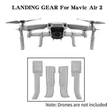 

For DJI Mavic Air 2 Extended Drone Accessories Foldable Heighten Lightweight RC Plane Landing Gear Protector Stabilizer Outdoor
