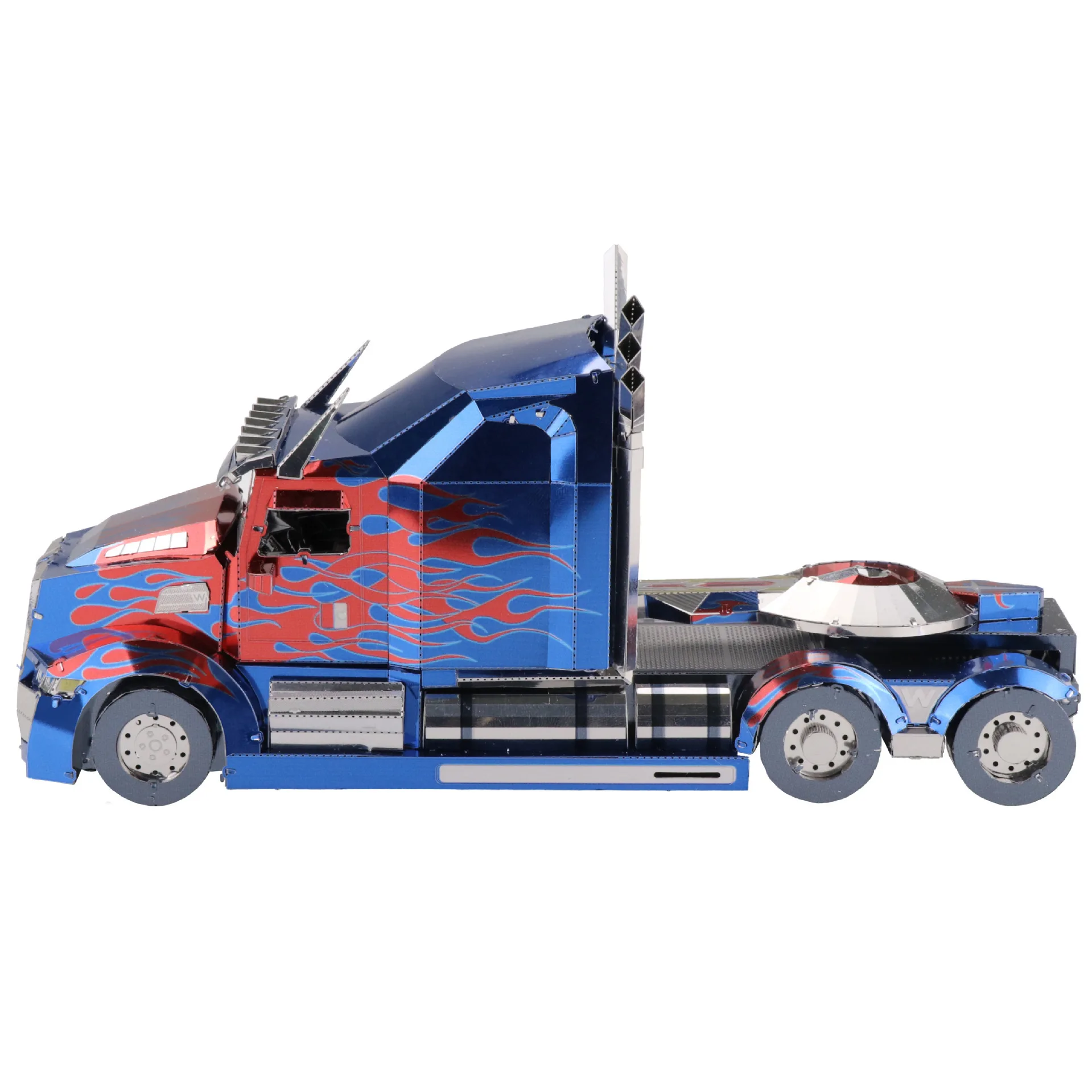Трансформеры 5 фильм версия Оптимус Прайм West Star Truck Mu художественный режим ручной работы Металлическая Модель 3D головоломка модель