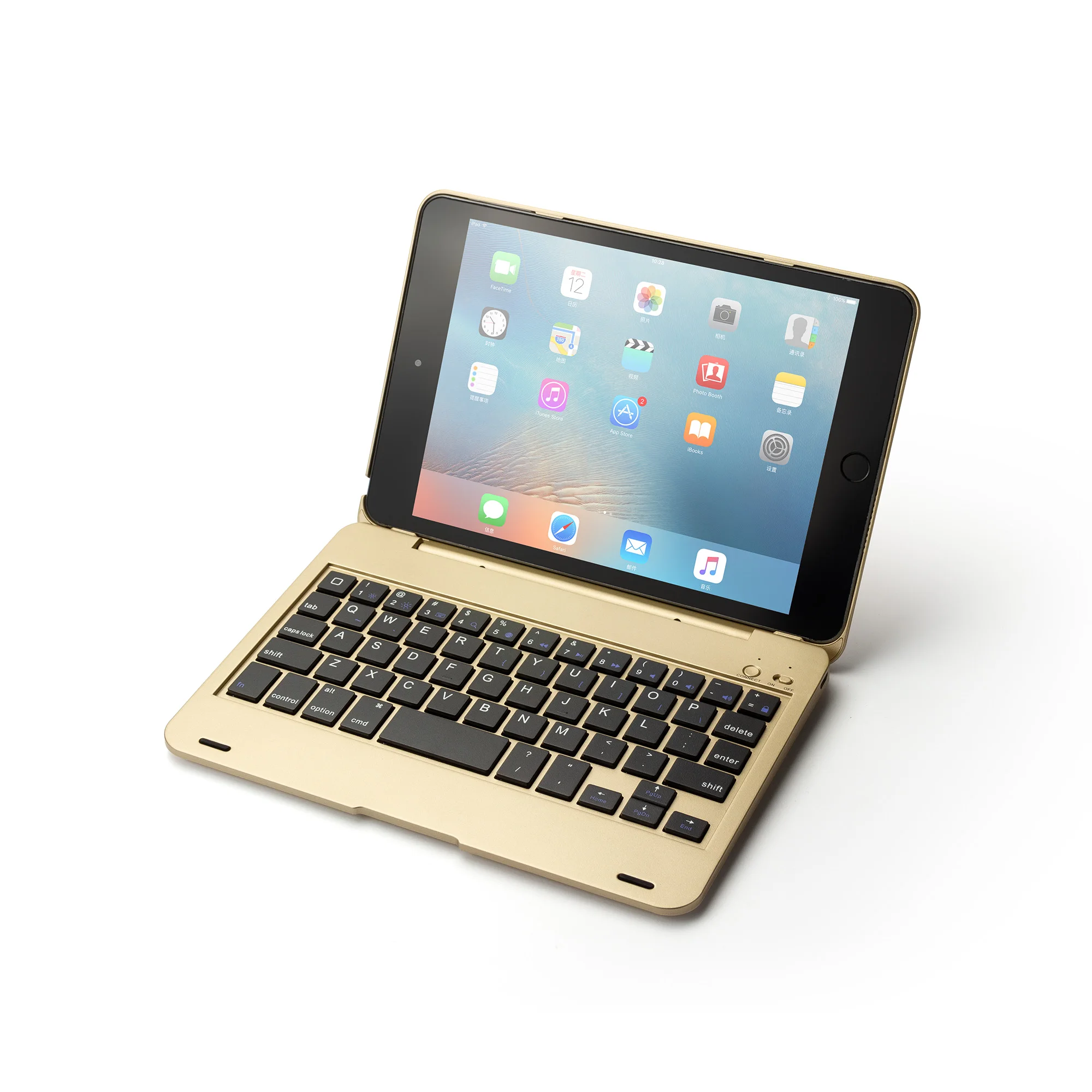 para ipad mini mini caso com teclado abs sem fio funda para ipad mini caso de teclado