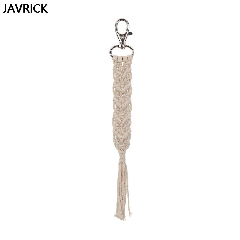 Брелок для ключей в виде макраме брелки ручной работы стиле френда подарок