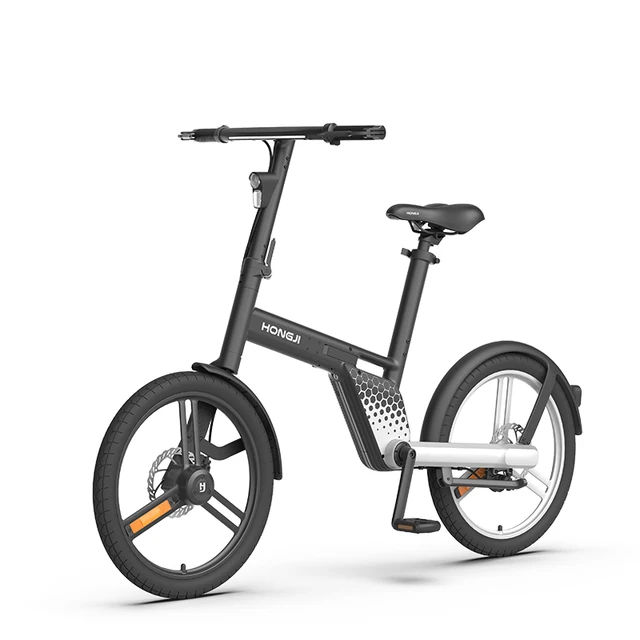 Hongji Smart mini ebike pieghevole elettrica senza trasmissione albero catena  bici elettrica al litio da viaggio leggera 36v|Electric Bicycle| -  AliExpress