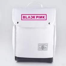 Черно-розовая школьная сумка сопутствующие товары стиль знаменитостей рюкзак ручная сумка двойной рюкзак для мужчин и женщин Студенческая холщовая школьная сумка