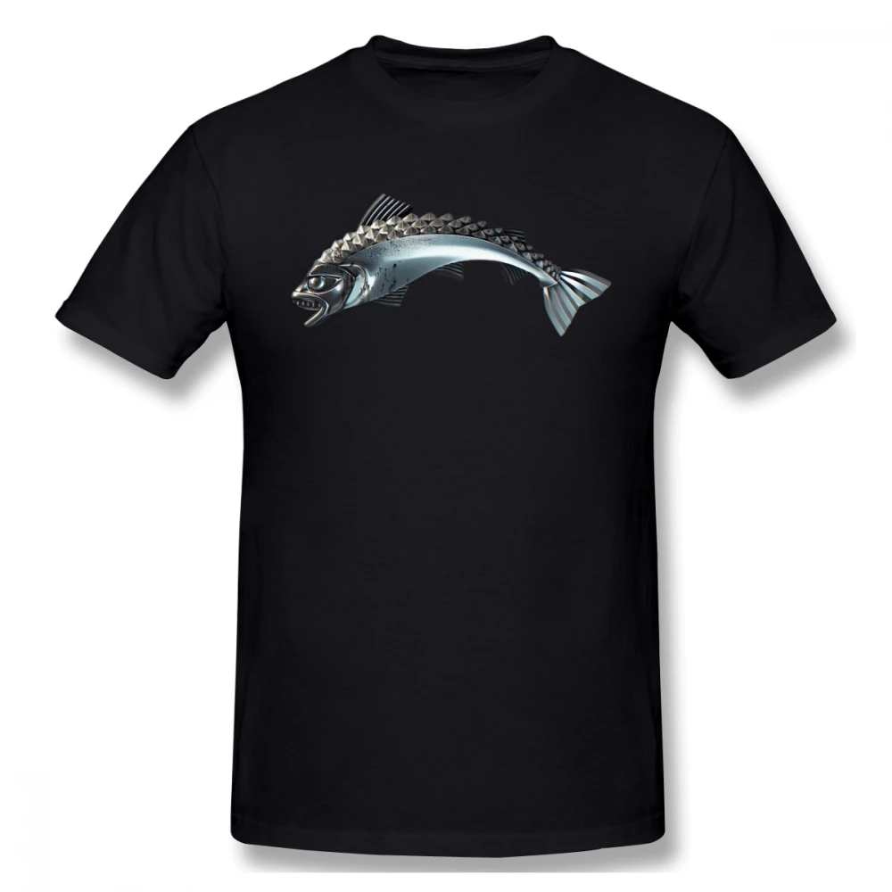 

2019 Game Of Thrones Fish Men's Basic Short Sleeve T-Shirt 3D Print t shirt Cotton Funny T-shirt home Top Tees