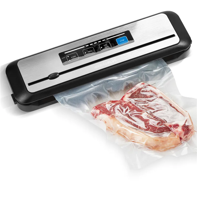 

INKBIRD Food Preserver Vacuum Sealer Automatic Vacuuming Machine Air Sealing System Dry or Moist Packing Tools for Meat Veggies