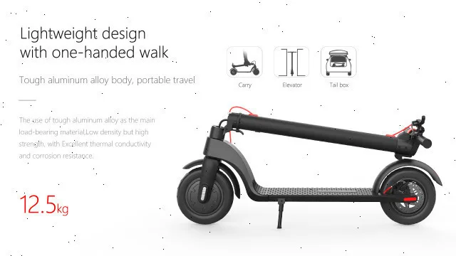 Clearance China X7 factory  Vacuum tires electronic scooter high quality for Adults 19