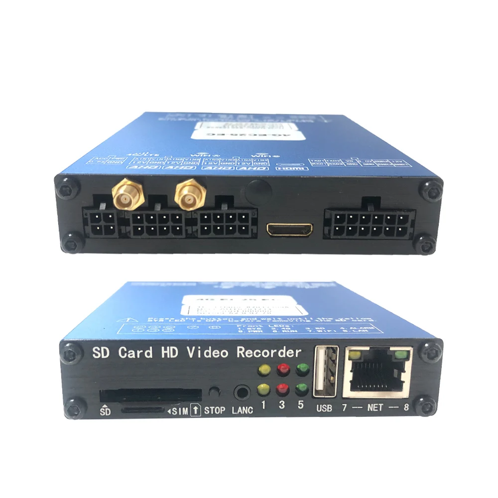 Мобильный видеорегистратор SDVR104 4G Wi Fi GPS HD 1080P AHD DVR|Видеорегистратор для
