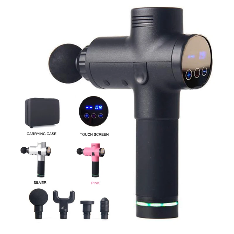 

Percussive Therapy Device Massage Gun Sore Muscle Relax Athletes Handheld Wireless Deep Tissue 20 Speeds impulse massage gun