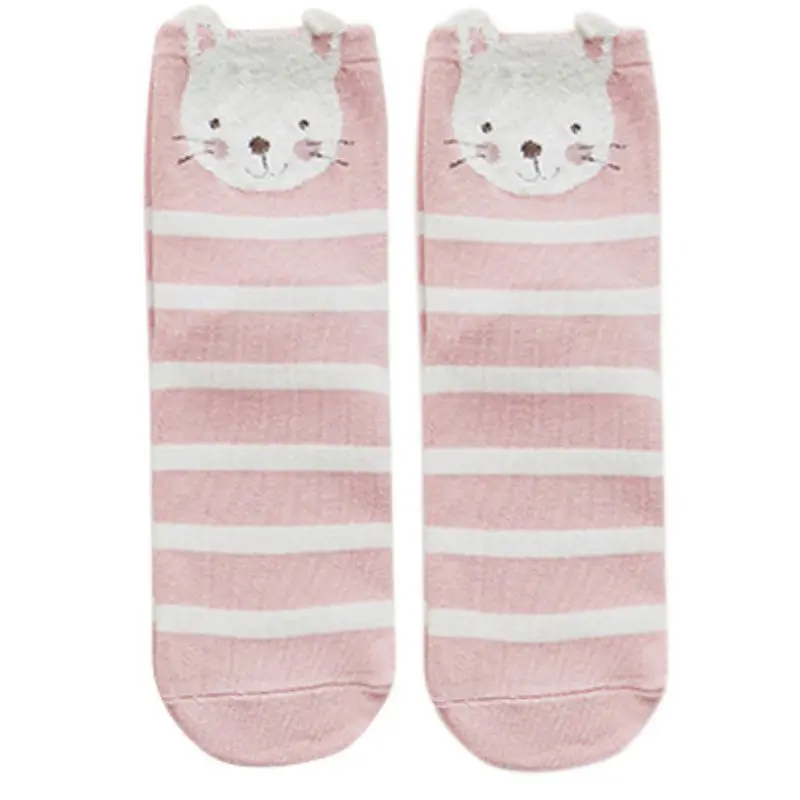 5 пар носков; Комплект рождественских носков harajuku calcetines mujer; носки с рисунками животных из мультфильмов; новые модные милые хлопковые носки; сезон осень
