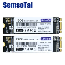 SemsoTai ssd m2 120 ГБ 240 ГБ NGFF 2280 m.2 ssd SATA3.0 500 МБ/с. 420 МБ/с.! 3-летняя гарантия! Внутренние твердотельные накопители ноутбука, настольного компьютера