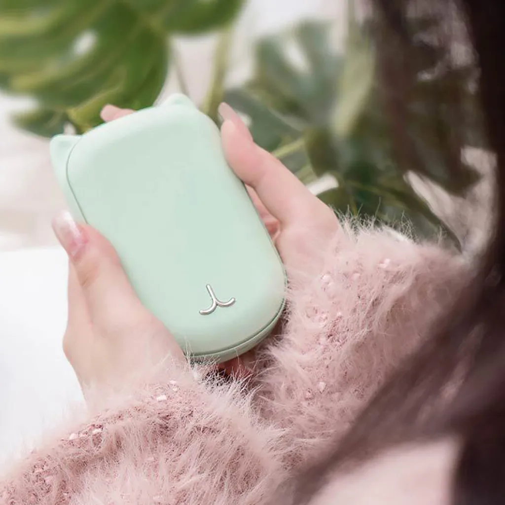 Мини ThreeLeaf перезаряжаемый грелка для рук 3600mAh электронный портативный мгновенный нагрев удобный карманный нагреватель# G2