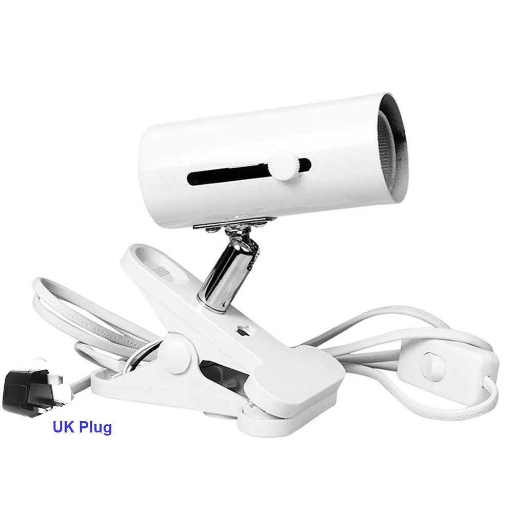 UK Plug Holder Красный светильник, инфракрасные терапевтические лампы 660nm и 880nm, светодиодный светильник s для спа, заботы о здоровье, боли в коже, инфракрасный светильник, лампочки с вилкой - Испускаемый цвет: UK Plug Holder