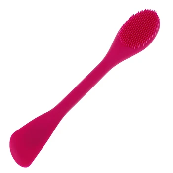 

1PCS Double Side Silicone Face Cleanser Brush Portable Face Cleaning Massage Exfoliating Blackhead Skin Care Tool