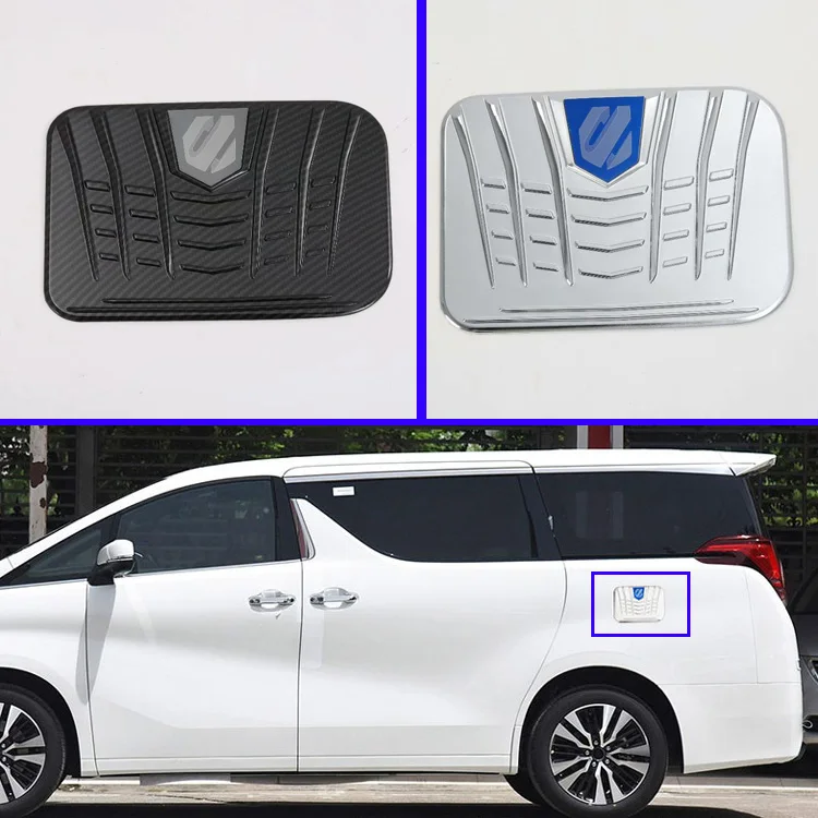 Для 2015-2019 Toyota Alphard Vellfire AH30 автомобильные аксессуары ABS крышка топливного бака