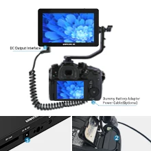 Andycine A6 Plus камера с сенсорным экраном полевой монитор 5,5 дюймов ips Full HD Дисплей HDMI 4K вход/выход СВЕТОДИОДНЫЙ подсветка с 3D LUT