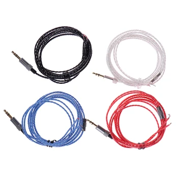 

1.25M High Qulity Silver-coated Copper Wire Earphone Maintenance Wire For DIY Replace Headphone Cable 3.5mm Audio Cable